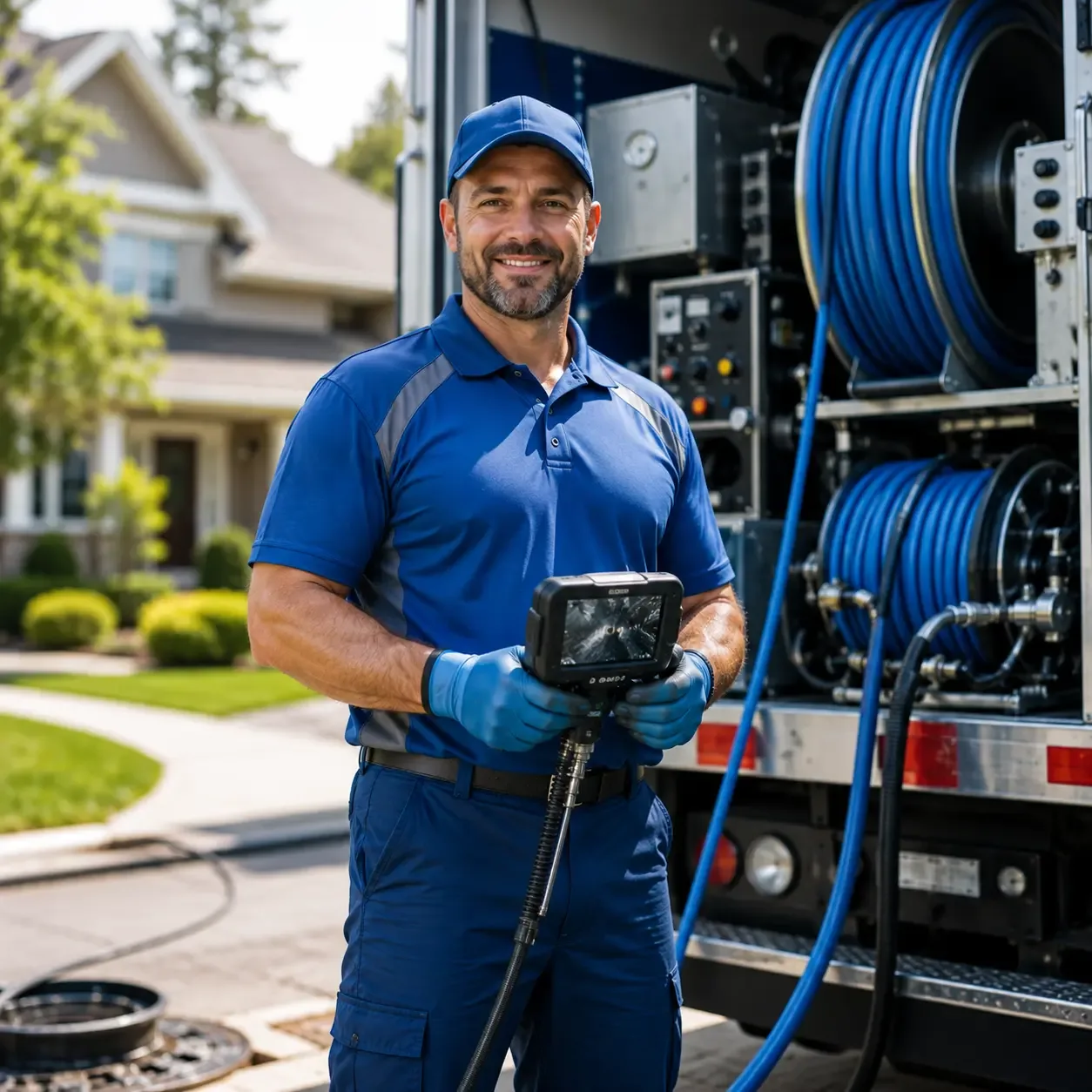 Local outdoor drain cleaning specialists in Goshen, CT